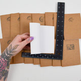 Brown California Stamped Blank Pocket Notebooks - Set of 15