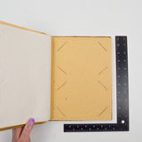 Leaf + Wooden Cover with Blank Natural Pages