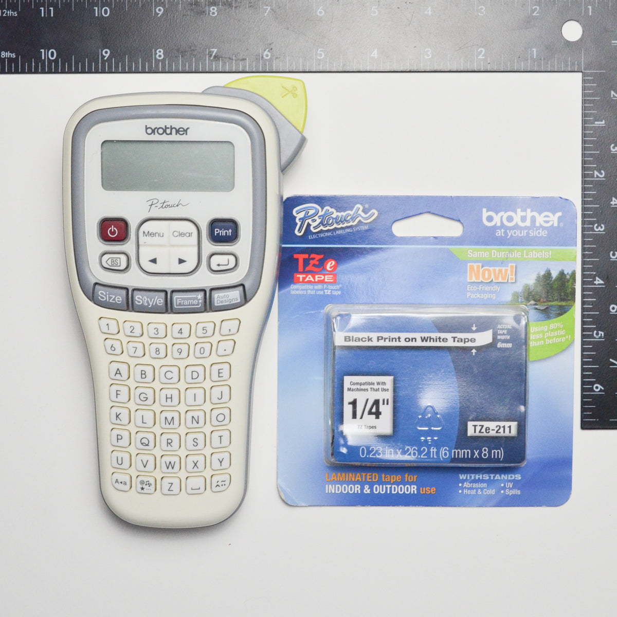 Brother P-Touch PT-H100 Brother Label Maker with Refills – Make & Mend