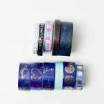 Blue Washi Tape - 11 Spools