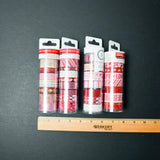 Red Washi Tape Bundle - 4 Packs