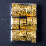 Paper Source Gold Foil Lace Tape - 12 Rolls