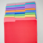 Staples Colorful File Folders