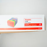 Staples Colorful File Folders