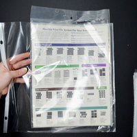 35mm Film Negative Strip Protectors - 35-6HB (8.5" x 11) + 35-7B (8" x 10")