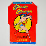 Wonder Woman Fold + Mail Stationery
