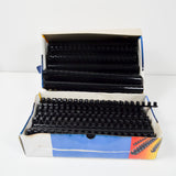 Office Depot Black Plastic Binding Combs - Assorted Sizes