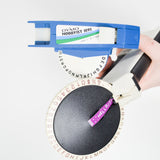 Two Embossing Label Makers with Purple Tape