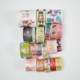 Cat + Animal Washi Tape Bundle - 19 Rolls
