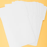 White Smead Legal Size Tabbed File Folders