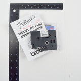 Brother P-Touch PT-1180 Guide + Refill Tapes