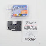 Brother P-Touch PT-1180 Guide + Refill Tapes
