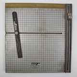 Vintage Metal Safe-T Paper Cutter Model No. 15