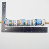 Blue + White Washi Tapes