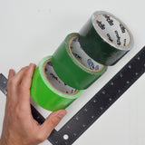 Green Duct Tape - 5 Rolls