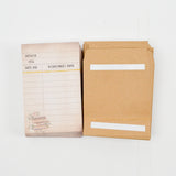 Library Checkout-Style Cards with Book Pockets
