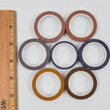 Metallic Foiled Star Washi Tape - 7 Rolls