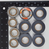 Silver + Blue Stripe Washi Tape - 10 Rolls