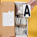 SignTrax Message Boards Letter Set Display Letter Cards