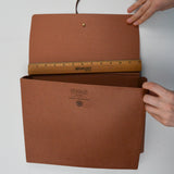 Brown Smead End Tab Expanding Wallet Folders - Box of 9