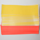 Orange + Yellow Paper Strips