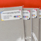 Premium Glossy Inkjet Photo Paper Bundle - 4" x 6"