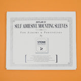 Mylar D Self Adhesive Mounting Sleeves