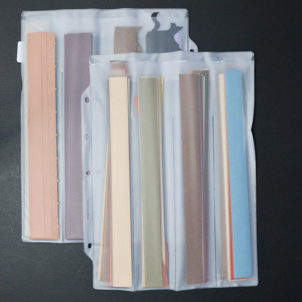 Neutral Toned Cardstock + Paper Strips