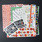 School + Sports Themed Scrapbook Kit Bundle