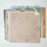 Travel Themed Scrapbook Paper Bundle
