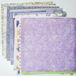 Purple Patterned Scrapbook Paper Bundle