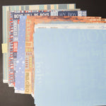 Fathers and Sons Scrapbook Paper Bundle