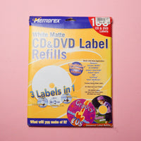 Memorex CD + DVD Label Refills Default Title