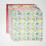 Colorful Scrapbooking Paper Bundle