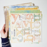 Colorful Scrapbooking Paper Bundle