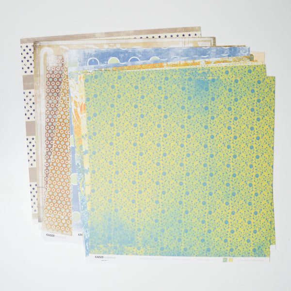 Colorful Scrapbooking Paper Bundle