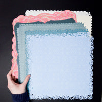 Scalloped Scrapbook Paper Bundle