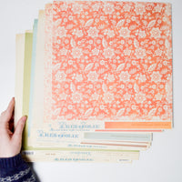 Pastel Scrapbook Paper Bundle