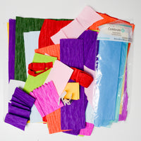 Colorful Paper Scrap + Tissue Paper Bundle