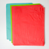 Red + Green Semi-Transparent Paper Bundle