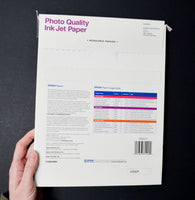 Epson Photo Quality Ink Jet Paper