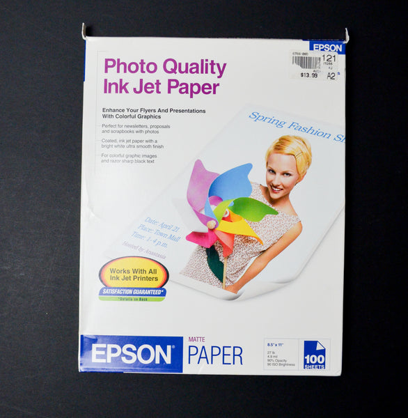 Epson Photo Quality Ink Jet Paper