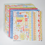 Birthday Themed Scrapbook Paper Bundle