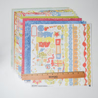 Birthday Themed Scrapbook Paper Bundle