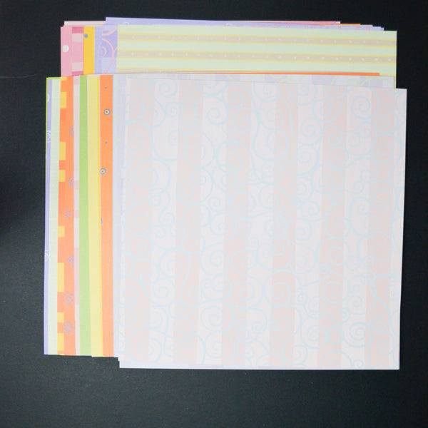 Patterned Scrapbook Paper Bundle