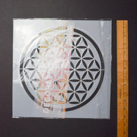 Round Decorative Geometric Stencil Default Title