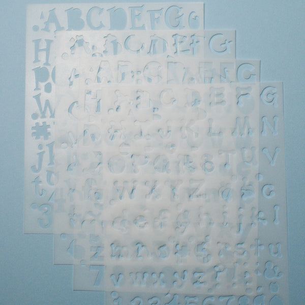 Alphabet Stencil Default Title