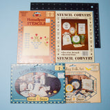 Country + Folk Art Stencil Bundle