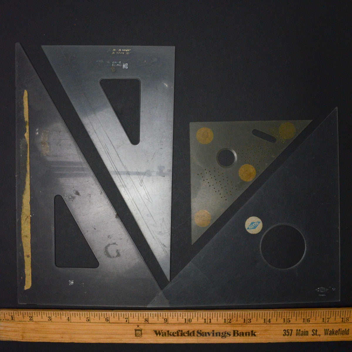 Triangle Rulers - Set of 4 – Make & Mend