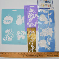 Fruit + Plant Stencil Bundle